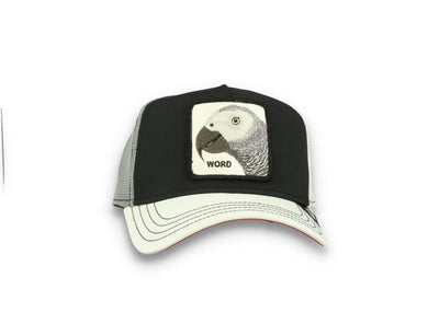 Goorin Trucker Cap Bird's The Word Black