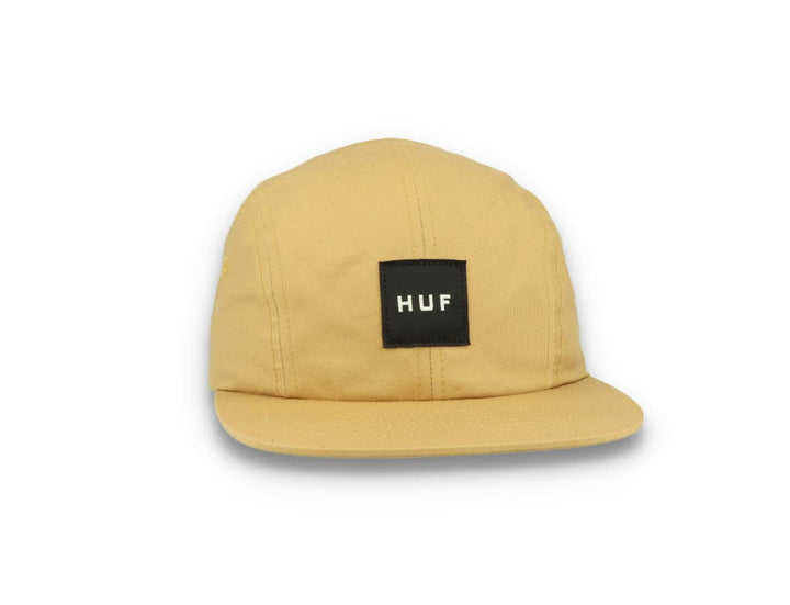 Cap 5-Panel Sort HUF Essential Box Logo Volley Brown - LOKK