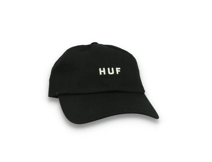 Huf Set Og Cv 6 Panel Hat Black - LOKK