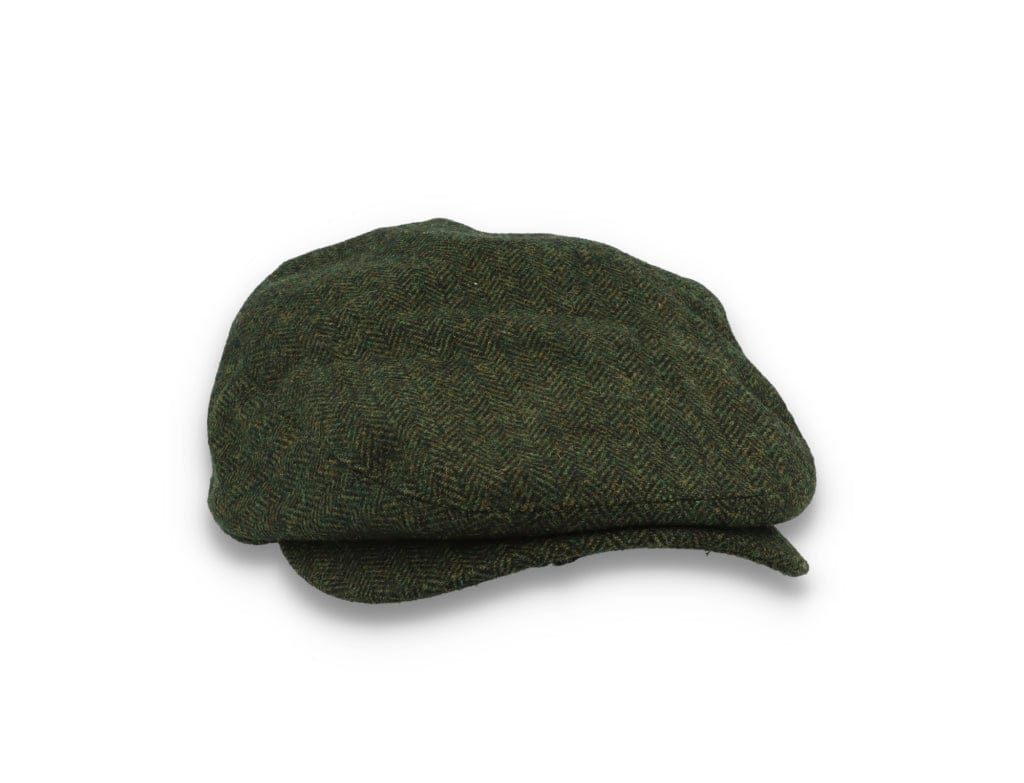 Barbour Barlow Flat Cap Olive - LOKK