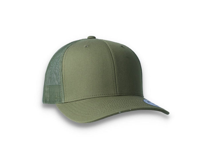 Green Trucker Cap Retro - Yupoong 6606 - LOKK