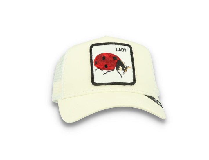 Goorin Trucker Cap The Lady Bug White - LOKK
