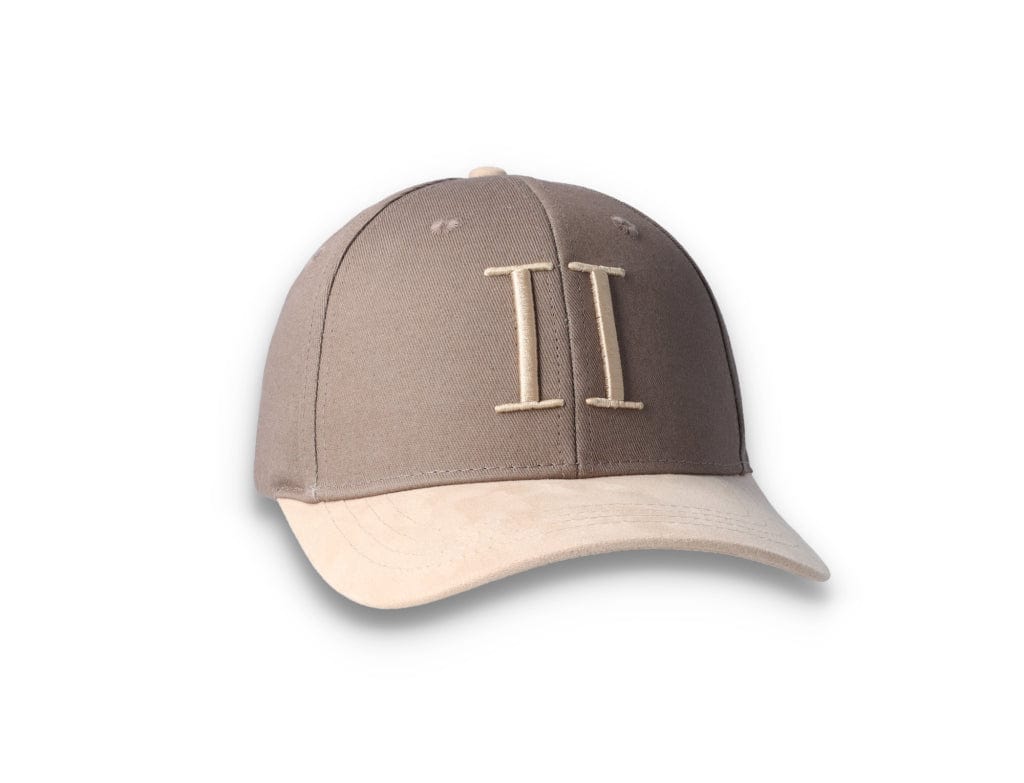 Baseball Cap Suede II Caribou Brown/Oyster Grey - LOKK