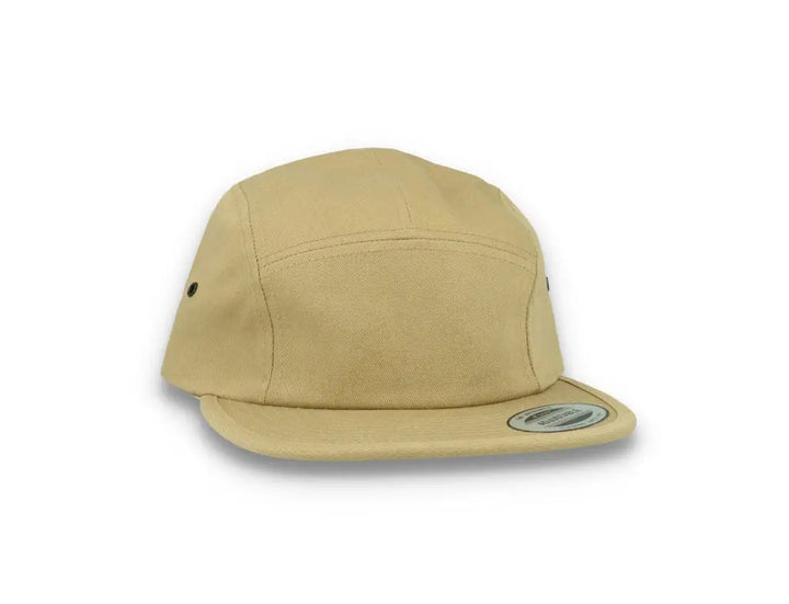 Khaki 5-Panel Classic Jockey Cap - Yupoong 7005 - LOKK