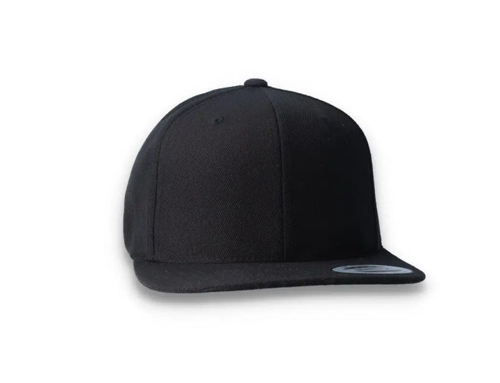 Black/Black Snapback Cap - Yupoong 6089M - LOKK
