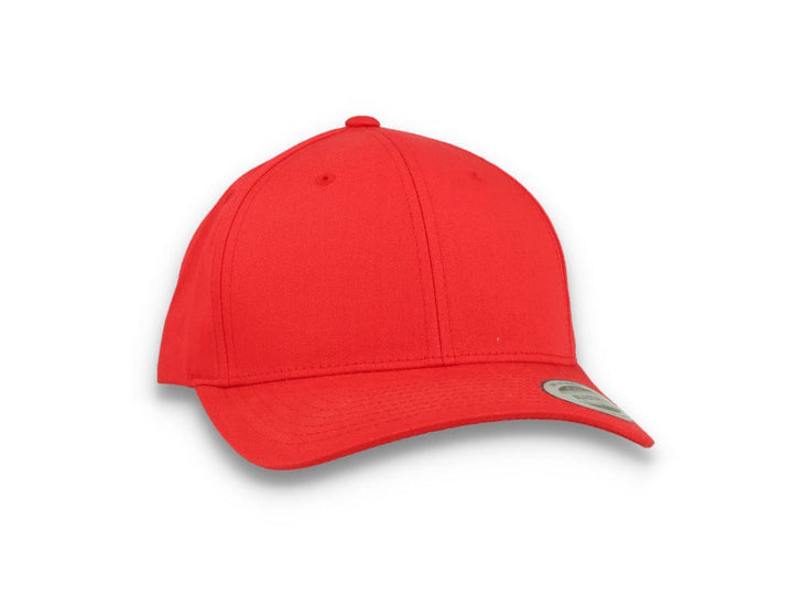 Curved Baseball Cap Snapback Red - Yupoong 7706 - LOKK