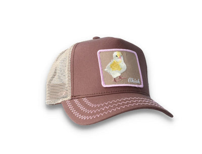 Goorin Trucker Cap Chicky Boom Brown