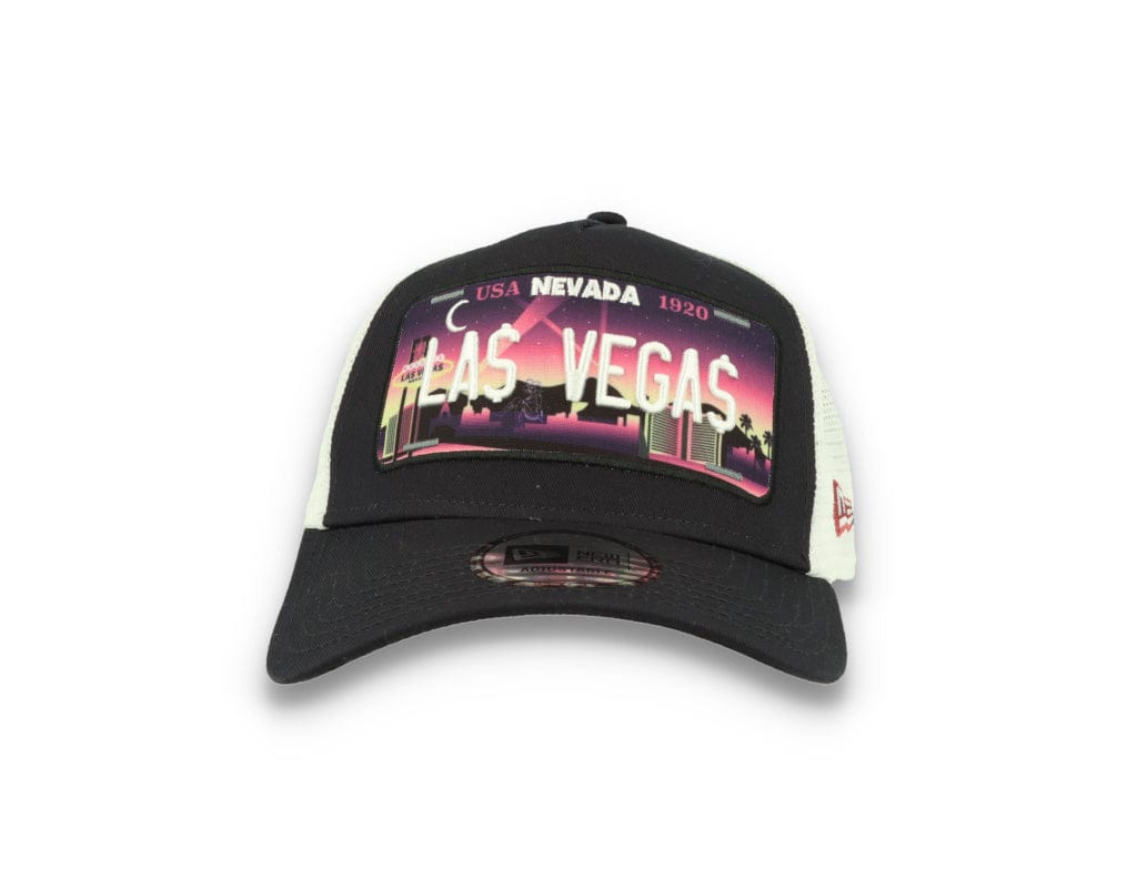 License Plate Trucker Cap Navy - LOKK