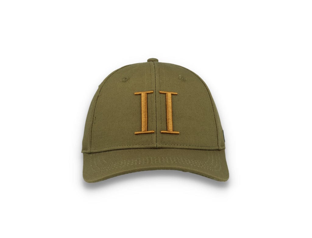 Encore Organic Baseball Cap Olive Night/Rubber - LOKK