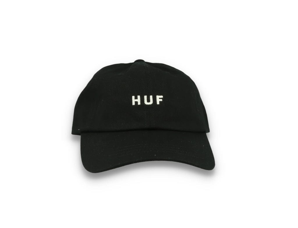 Huf Set Og Cv 6 Panel Hat Black - LOKK