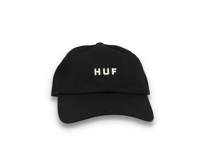 Huf Set Og Cv 6 Panel Hat Black - LOKK