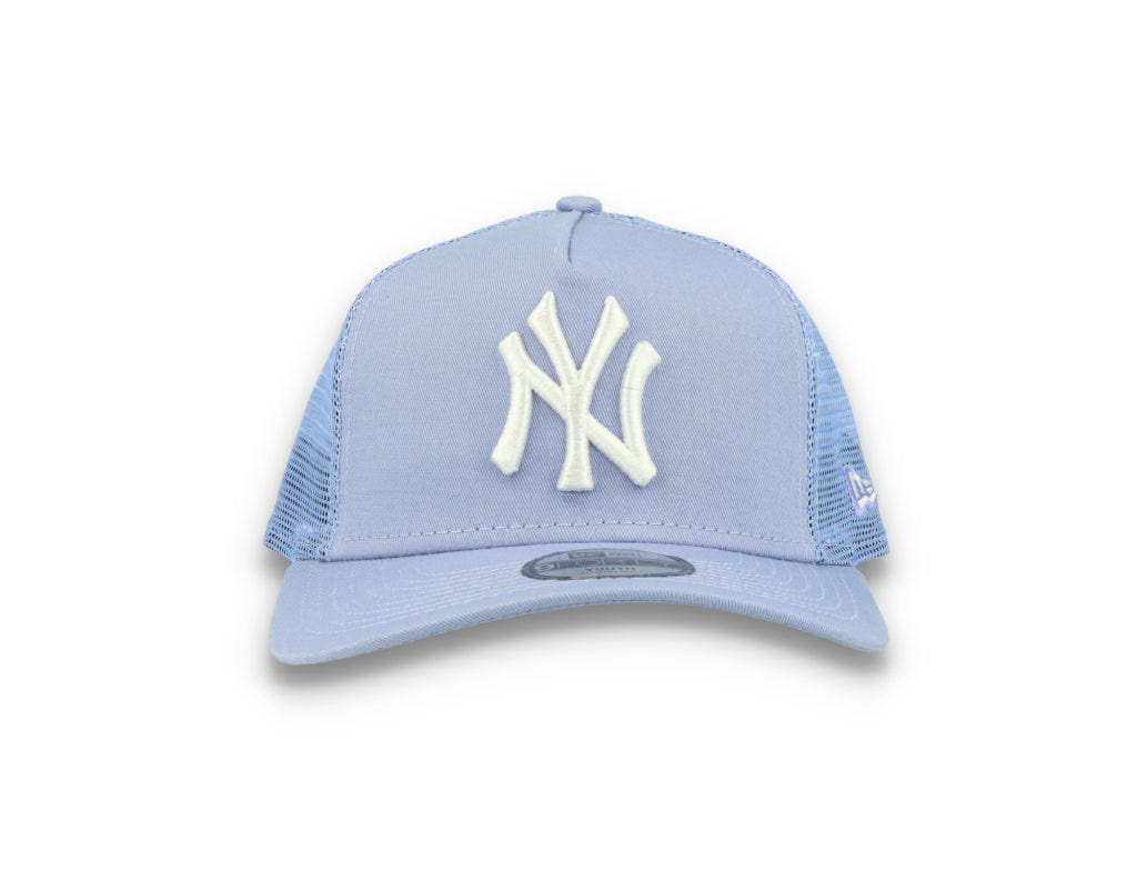 Kids Trucker Cap Tonal Mesh NY Yankees Light Purple - LOKK
