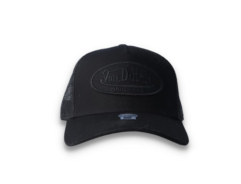 Von Dutch Trucker Cap Boston Black/Black - LOKK