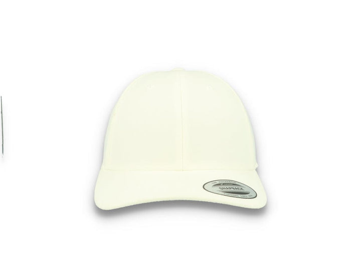 Premium Curved Visor Cap Snapback White - Yupoong 6789M - LOKK