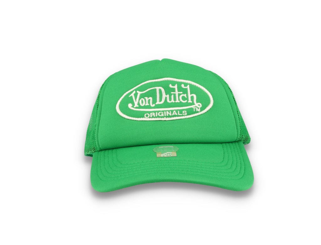 Von Dutch Trucker Cap Tampa Foam Green/Green - LOKK