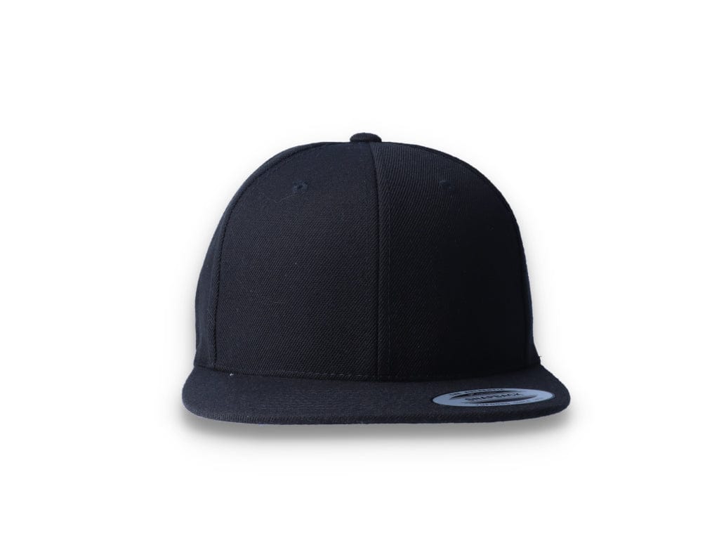 Kids Black/Black Snapback Cap - Yupoong 6089M - LOKK
