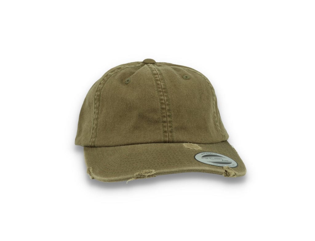 Low Profile Destroyed Cap Buck Green 6245DC - LOKK