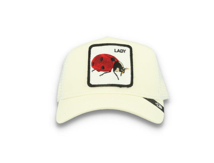 Goorin Trucker Cap The Lady Bug White - LOKK