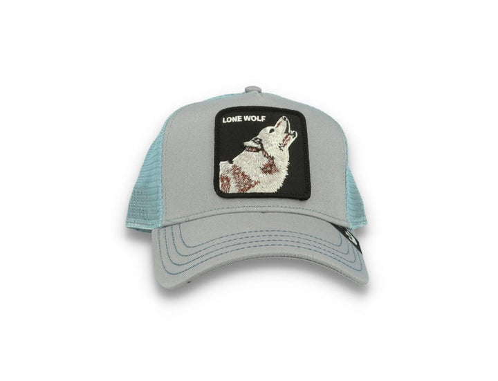 Goorin Trucker Cap  The Lone Wolf Grey - LOKK