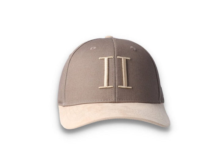 Baseball Cap Suede II Caribou Brown/Oyster Grey - LOKK