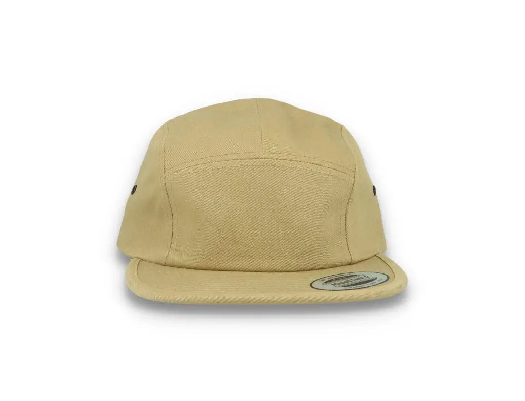 Khaki 5-Panel Classic Jockey Cap - Yupoong 7005 - LOKK