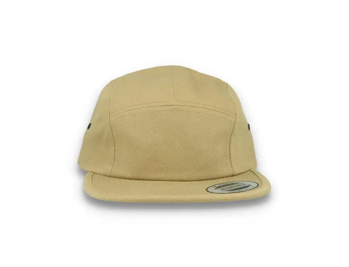Khaki 5-Panel Classic Jockey Cap - Yupoong 7005 - LOKK