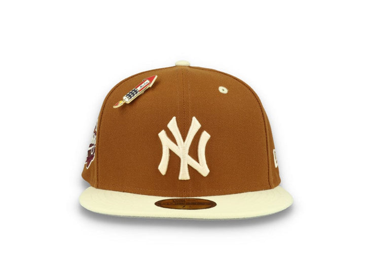 59FIFTY MLB World Series Trail Mix New York Yankees Rust/White - LOKK