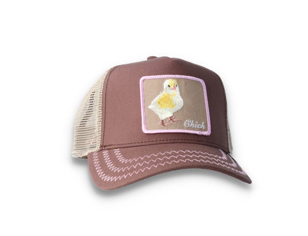 Goorin Trucker Cap Chicky Boom Brown