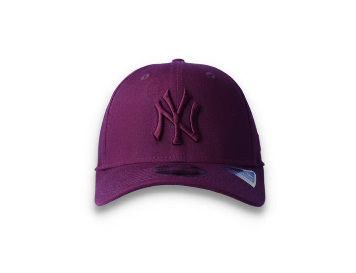 9FIFTY Cap NY Yankees Stretch-Snap League Essential Maroon/Maroon - LOKK