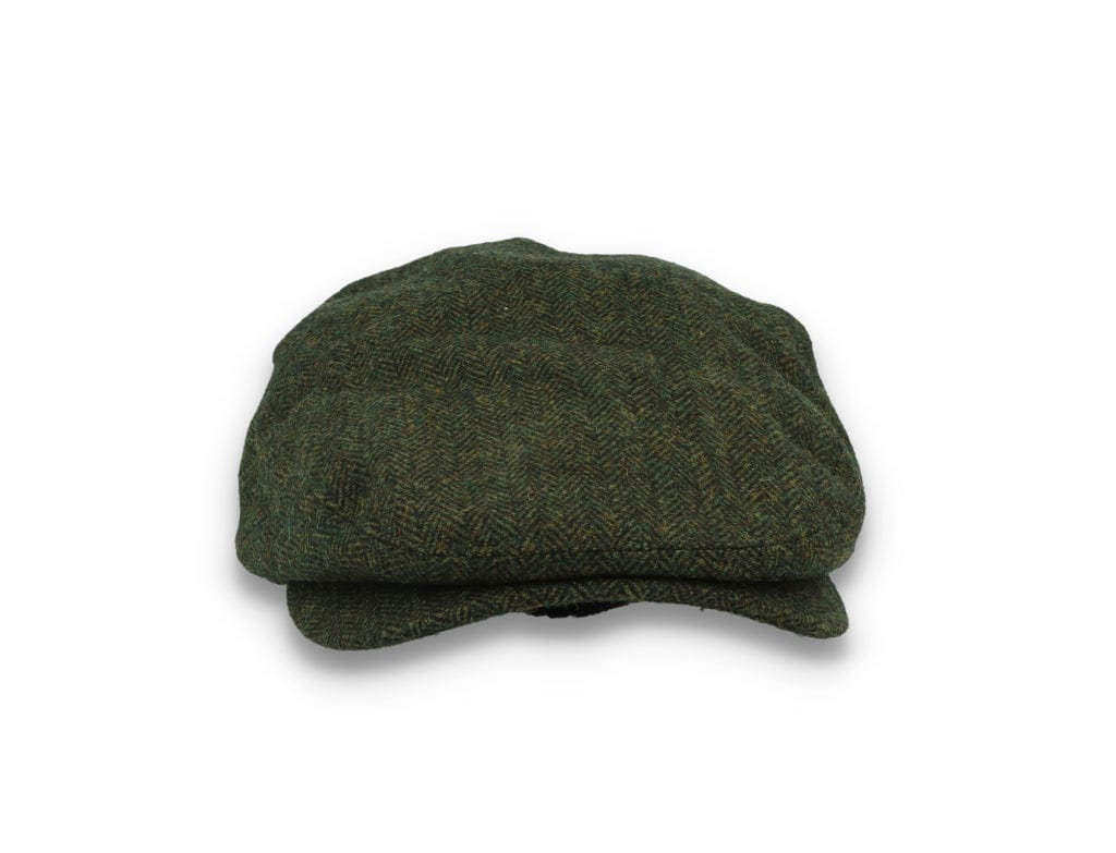 Barbour Barlow Flat Cap Olive - LOKK