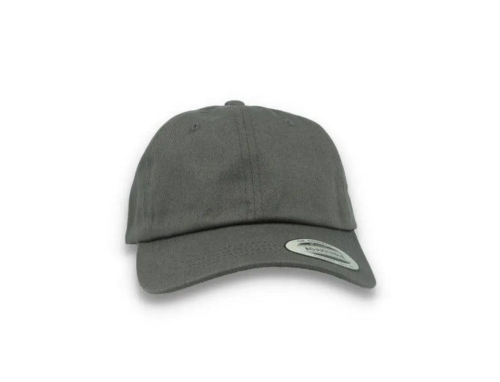 Dark Grey Dad Cap Low Profile Cotton Twill - Yupoong 6245CM - LOKK