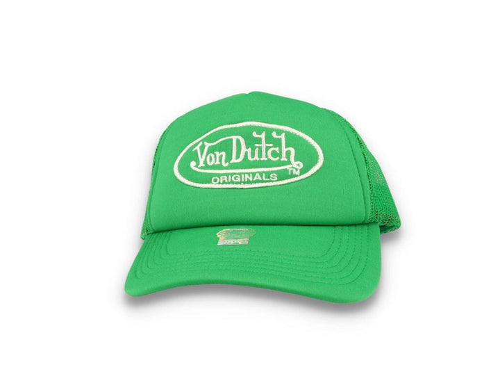 Von Dutch Trucker Cap Tampa Foam Green/Green - LOKK