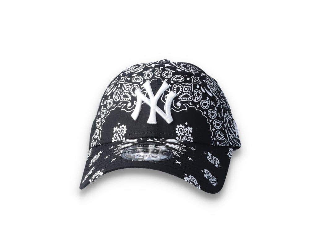 Cap NY Yankees Black Paisley Print 9FORTY - LOKK