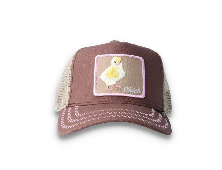 Goorin Trucker Cap Chicky Boom Brown - LOKK