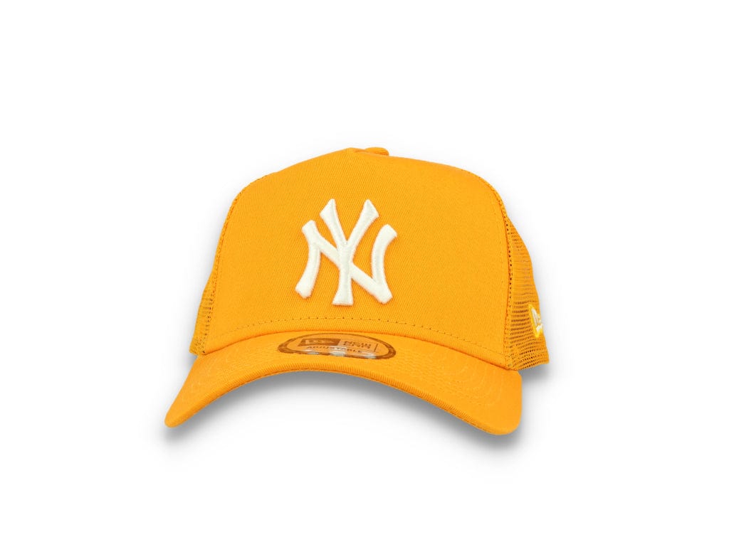 Tonal Mesh Trucker Cap NY Yankees R Gold - LOKK
