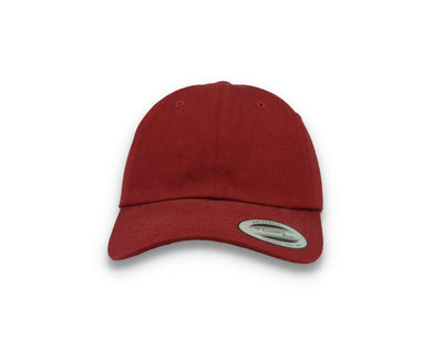 Maroon Dad Cap Low Profile Cotton Twill - Yupoong 6245CM