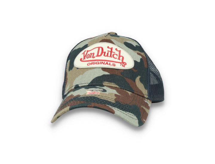 Von Dutch Trucker Cap Boston Camo/Navy - LOKK
