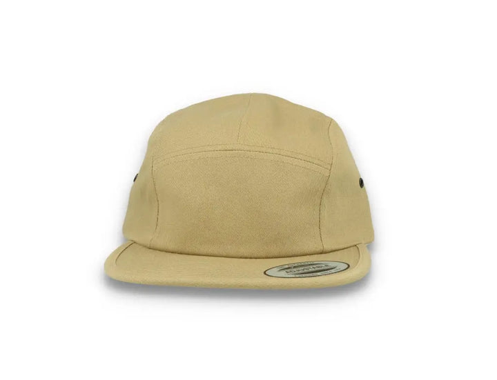Khaki 5-Panel Classic Jockey Cap - Yupoong 7005 - LOKK