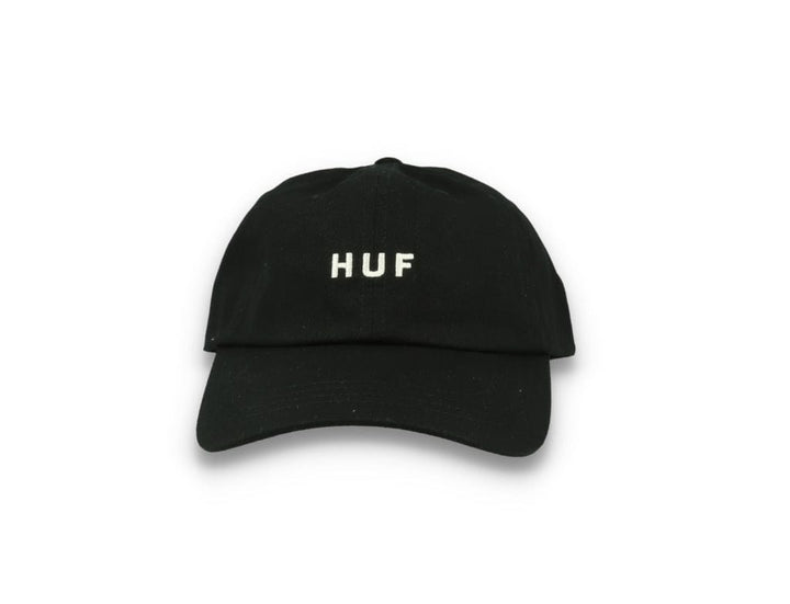 Huf Set Og Cv 6 Panel Hat Black - LOKK