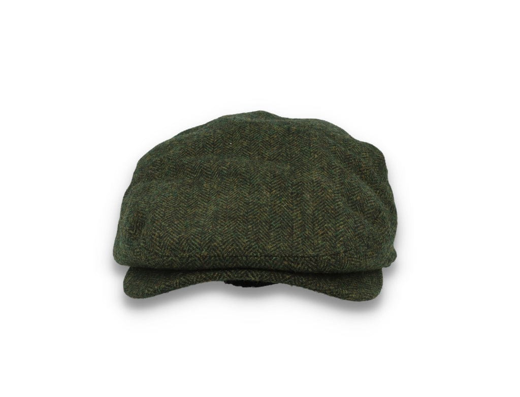 Barbour Barlow Flat Cap Olive - LOKK