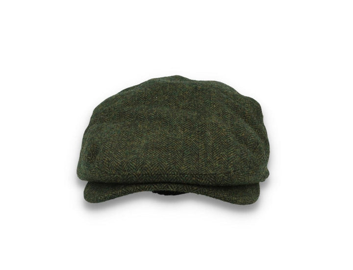 Barbour Barlow Flat Cap Olive - LOKK