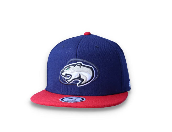 Snapback Cap Hometown Heroes Basketball Peacoat/Puma Red - LOKK