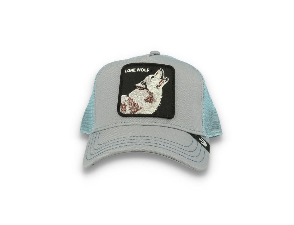 Goorin Trucker Cap  The Lone Wolf Grey - LOKK