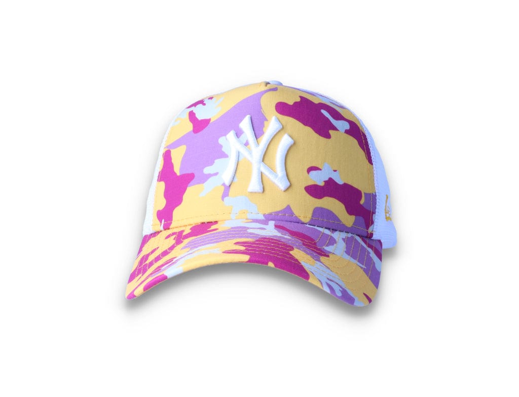 Trucker Cap Camo Pack NY Yankees Pink/Purple/Orange - LOKK