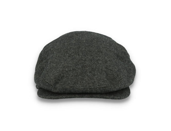 Barbour Barlow Flat Cap Dark Grey - LOKK
