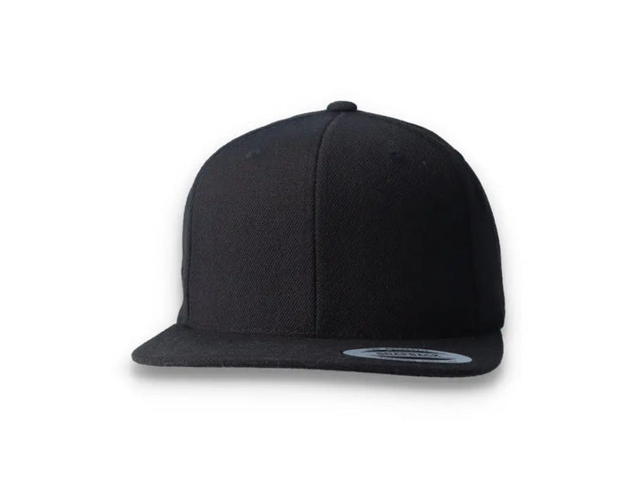 Black/Black Snapback Cap - Yupoong 6089M - LOKK