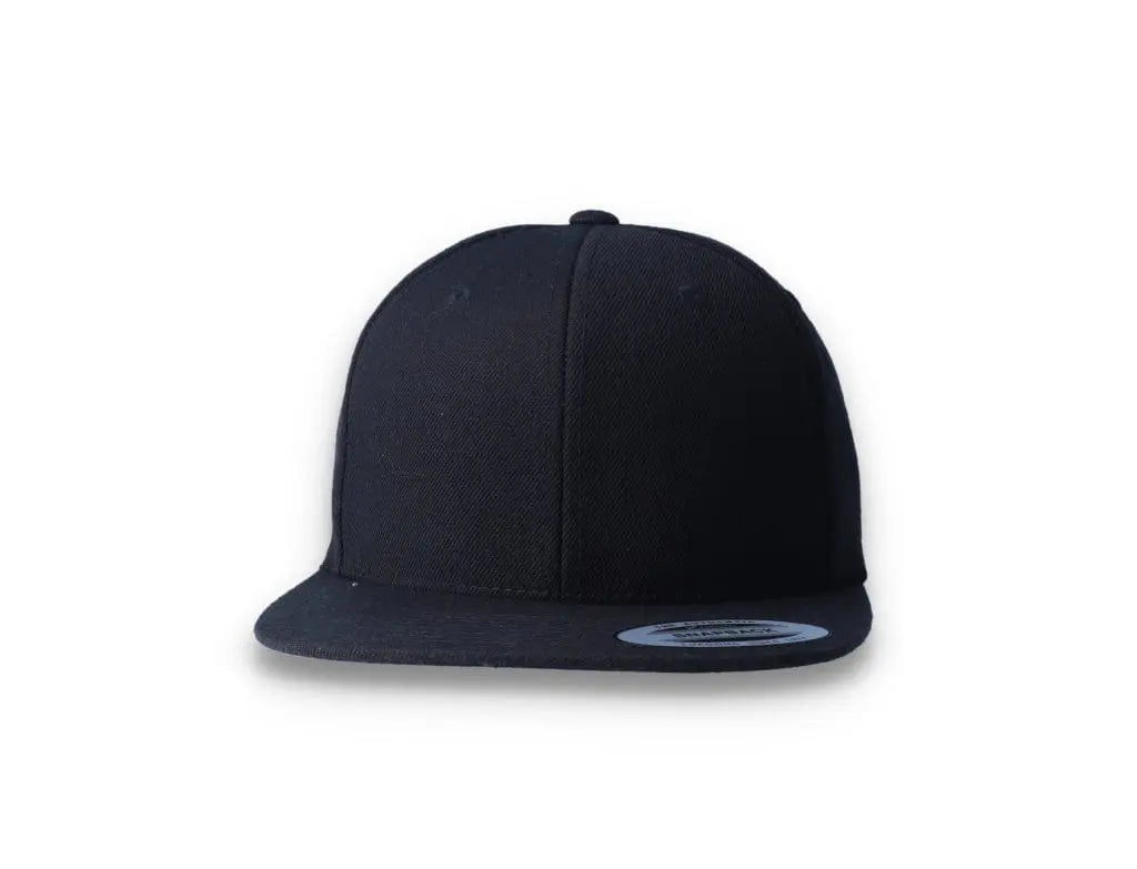 Black Snapback Cap - Yupoong 6089M - LOKK