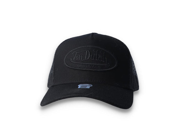 Von Dutch Trucker Cap Boston Black/Black - LOKK