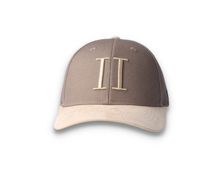 Baseball Cap Suede II Caribou Brown/Oyster Grey - LOKK