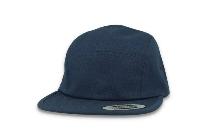 Navy 5-Panel Classic Jockey Cap - Yupoong 7005 - LOKK